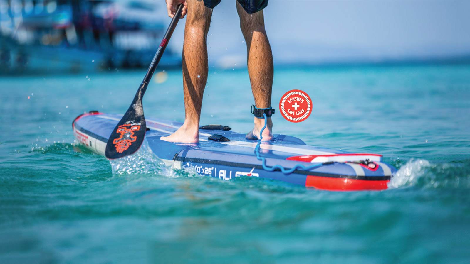 How To Attach a Leash To a Stand Up Paddle board » Starboard SUP