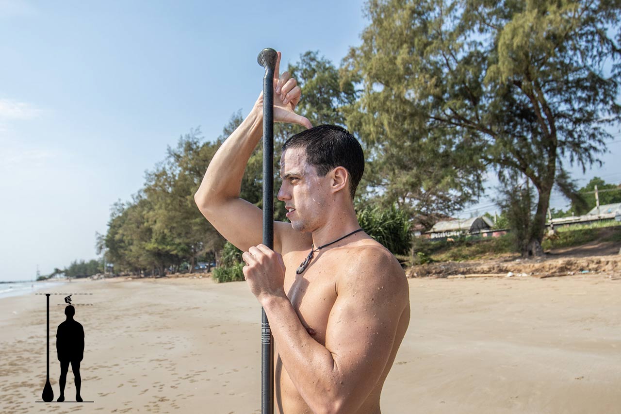 Starboard-stand-up-paddle-how-to-hold-paddle-paddle-length