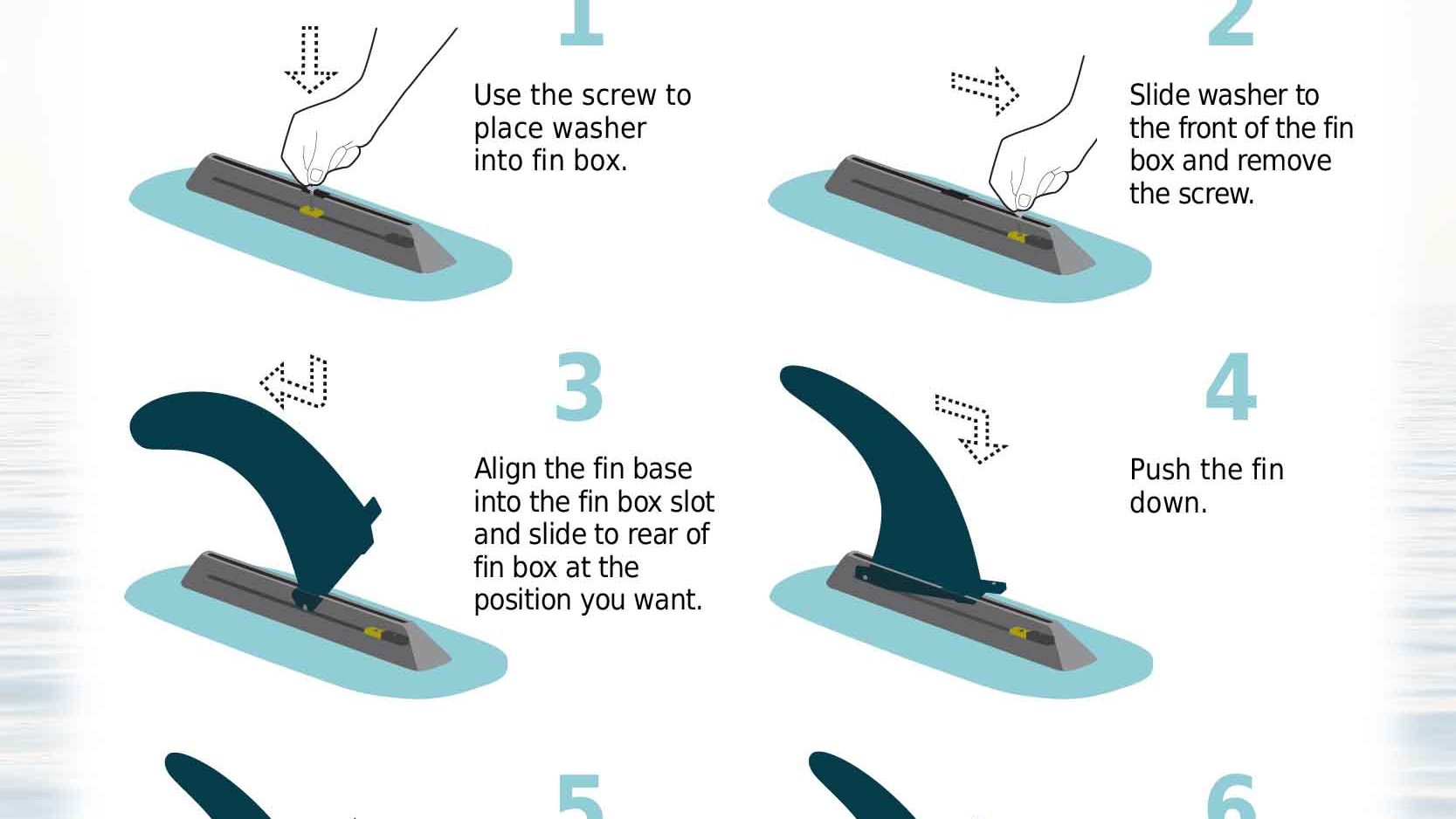 Where to Set Center Fin Position on a Paddle Board » Starboard SUP