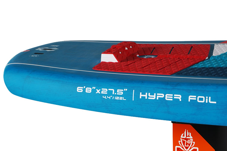 Starboard SUP Stand Up Paddling Foiling Key Features 2021 Hyper-foil-redesigned-tail-kick-pad