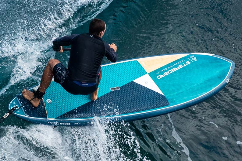 Steuerbord SUP Stand Up Paddleboard Starlite Hauptmerkmale 2021-Full-Australia-Pine-Deck