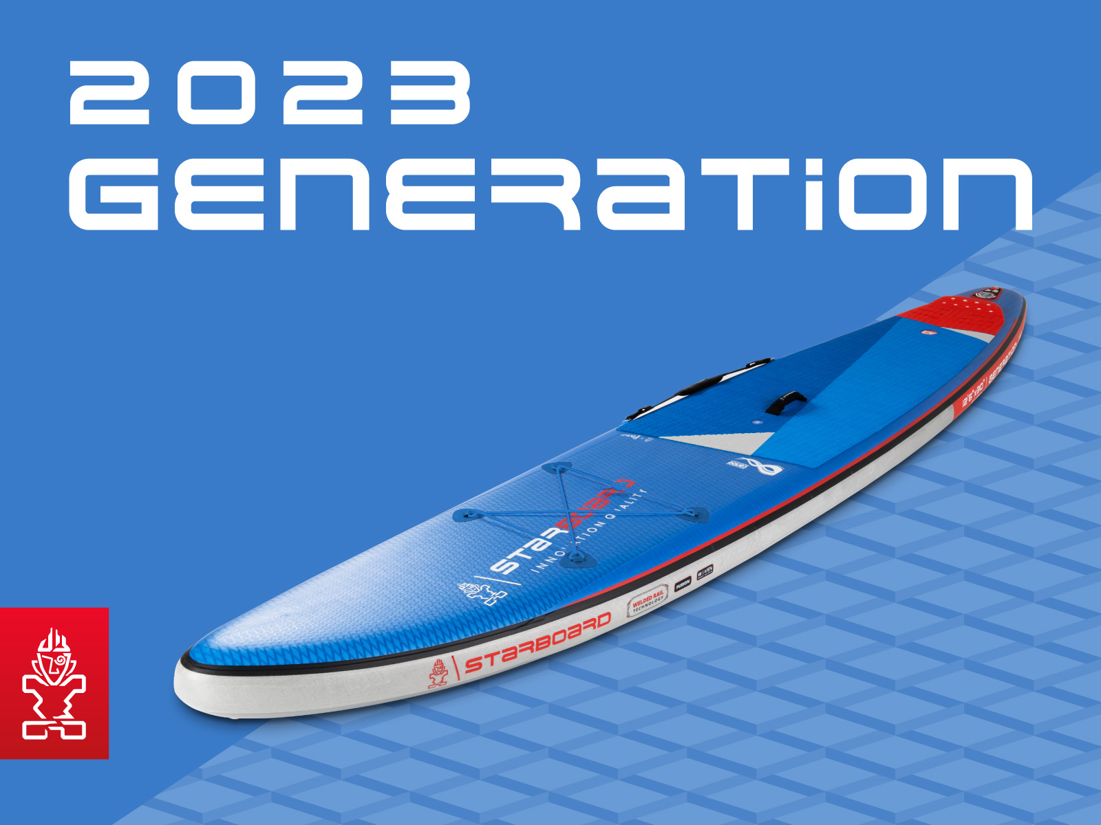 2023 Starboard SUP Generation Touring Inflatable Paddle Board Featured Image 