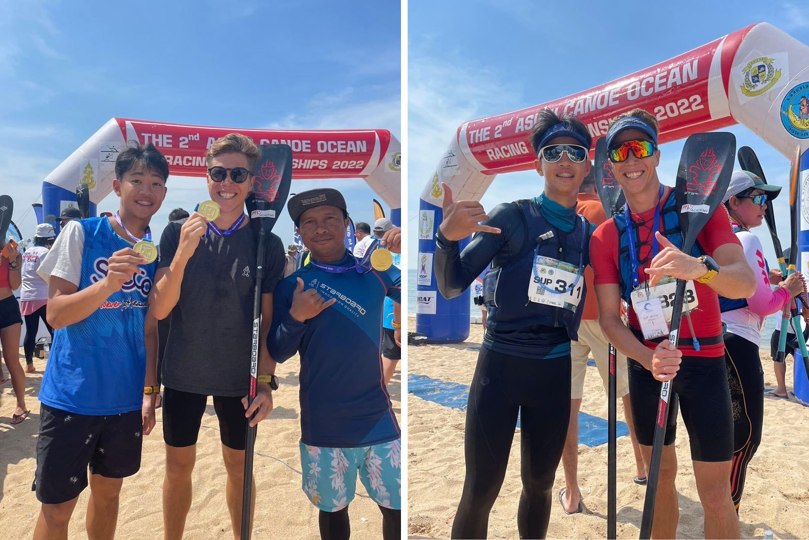 Victory at the 2nd Asian Canoe Ocean Championship » Starboard SUP