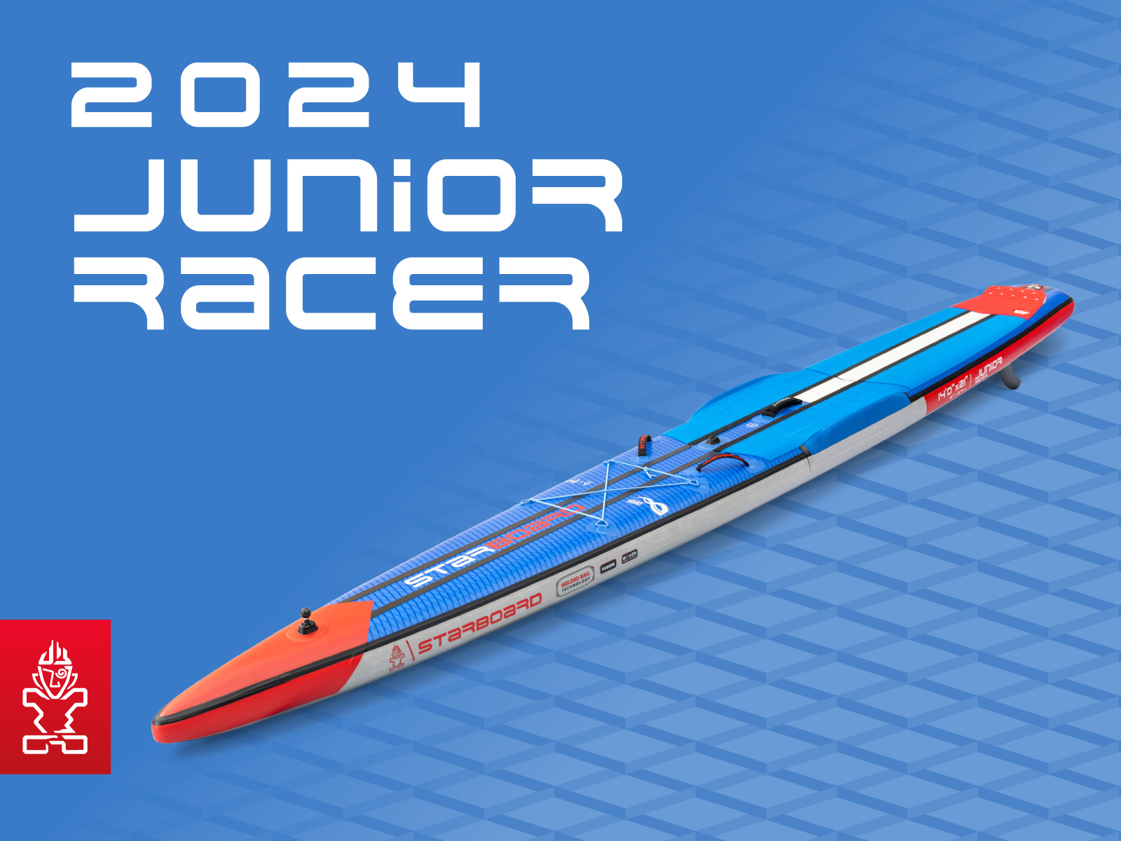 2024 Junior Racer Inflatable Paddle Board » Starboard SUP