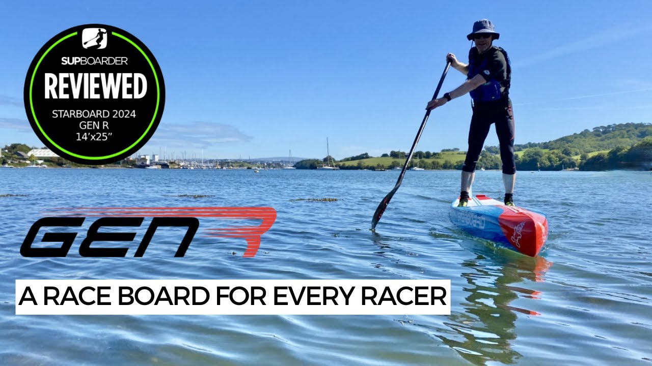 Gen R Flat Deck Race Paddleboard Review by SUPBoarder Magazine